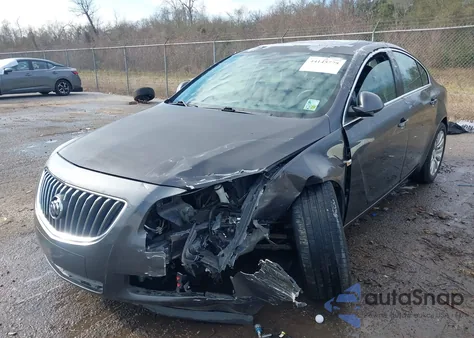 2011 Buick Regal Cxl Russelsheim from USA, damaged, VIN W04GP5EC7B1008078